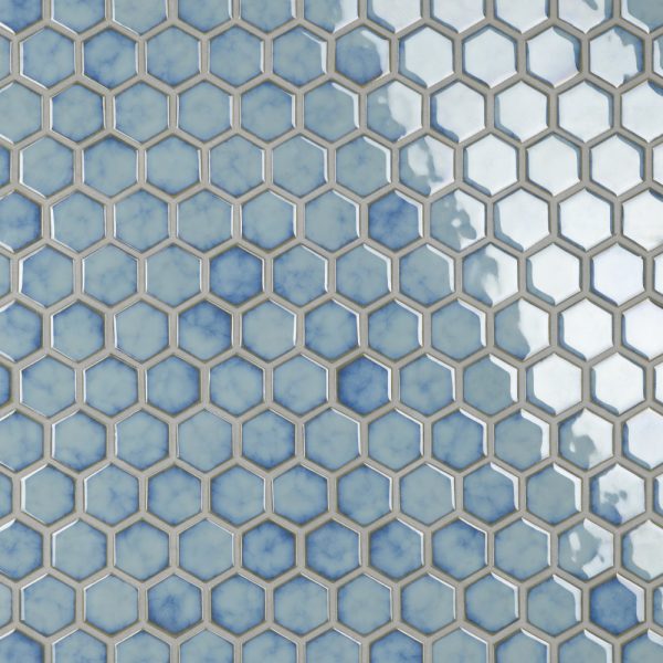 Lincoln Hex 2x2 - Bayou Blue