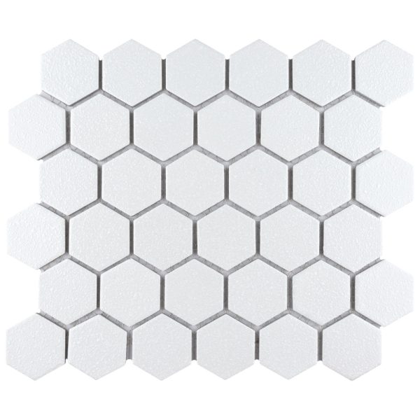 Lincoln Hex 2x2 - Frost White