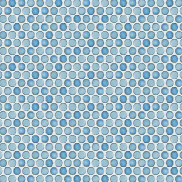 Lincoln Circles - Gloss Bayou Blue