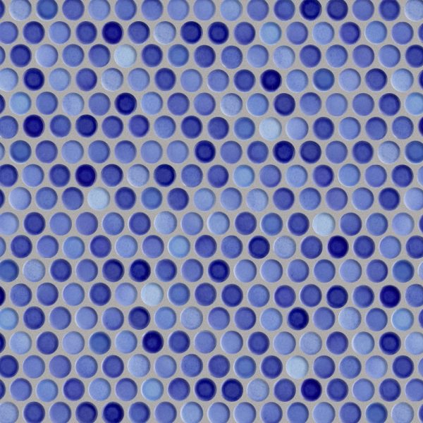 Lincoln Circels - Gloss Blue Plate