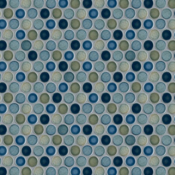 Lincoln Circles - Gloss Surf Green