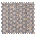 Lincoln Circles - Matte Brownstone