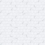Perfect Circle Porcelain Mosaic - Smooth Carrara