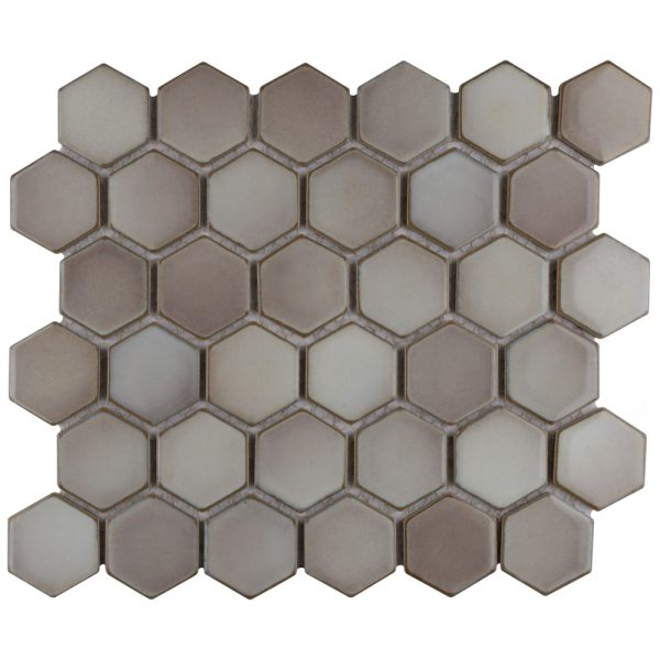 Lincoln Hex 2x2 - Soft Taupe