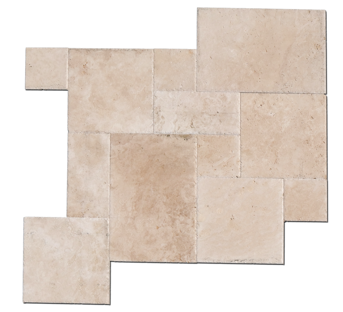 Travertine - Ivory 4pc Pattern - Image 1