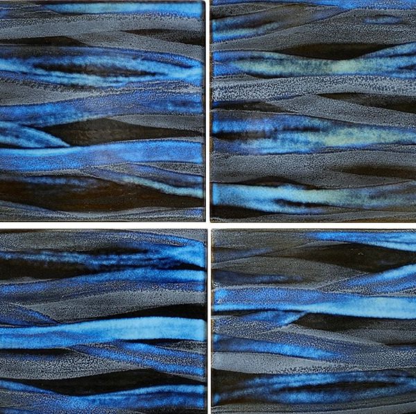 Pool Tile - Kouban Smoky Blue
